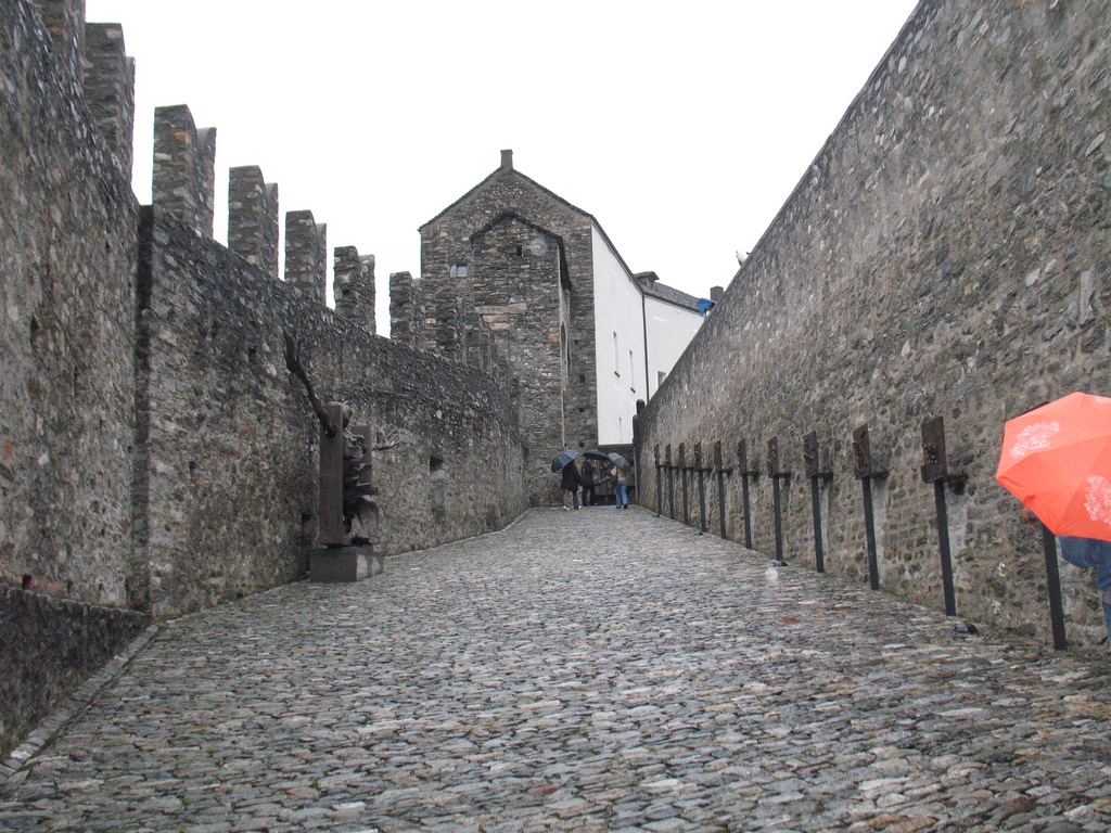 Three Castles, Defensive Wall and Ramparts of the Market-Town of Bellinzona