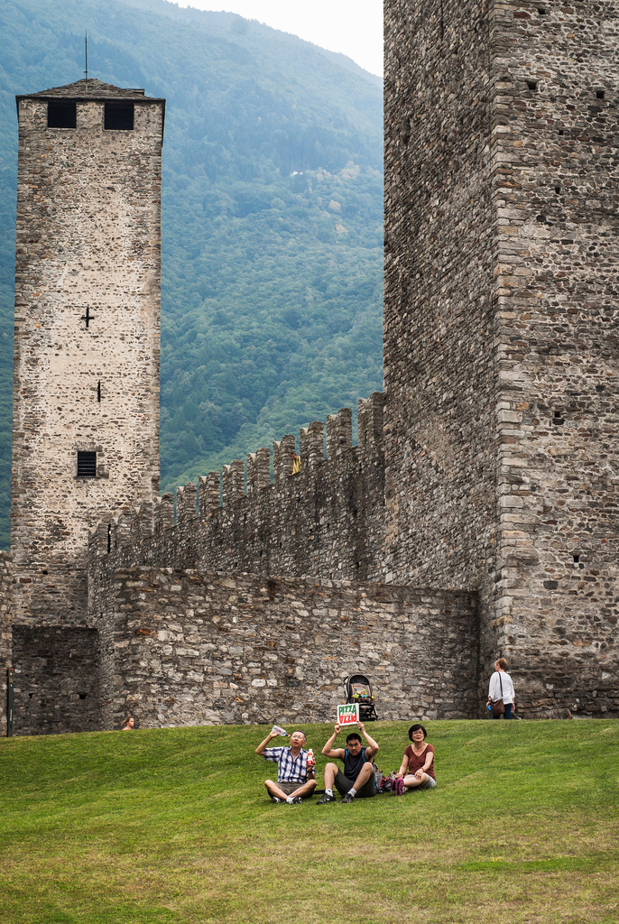 Three Castles, Defensive Wall and Ramparts of the Market-Town of Bellinzona