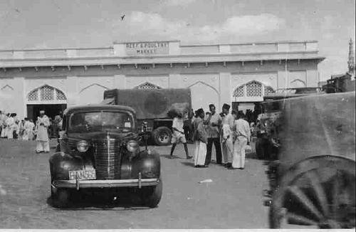 bangalore heritage market An old picture of Johnson market