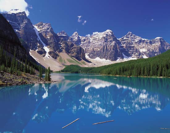 Moriane lake Canada