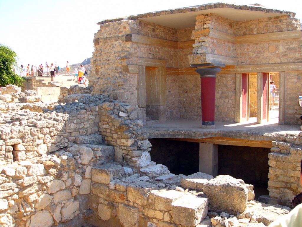 Palace of Knossos in Heraklion, Crete - photo by Trine Juel
