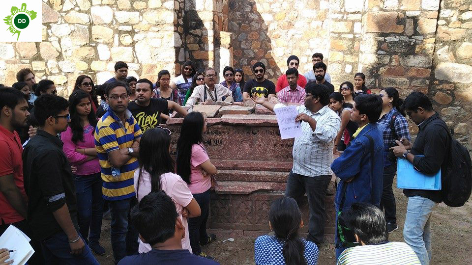#makeheritagefun at Mehrauli Archaeological Park